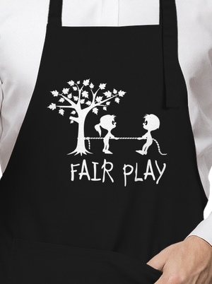 Fair play zástěra Black