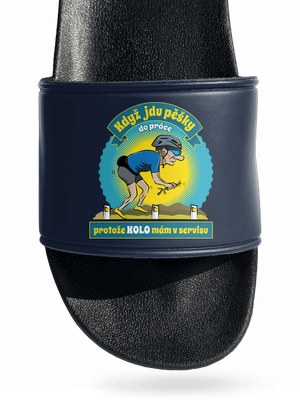 Závislost na kole pantofle Navy