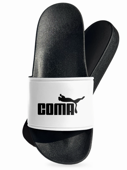 Coma pantofle White