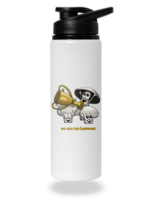 Žampioni lahev na vodu White