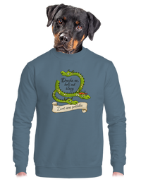 unisex mikina bez kapuce