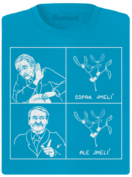 Cimrman: Copak jmelí dámské sportovní tričko Blue Atol