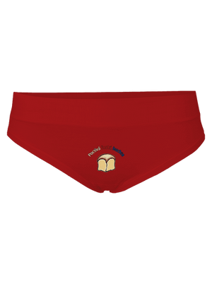 Poctivá buchta a klobása dámské kalhotky Red Mal