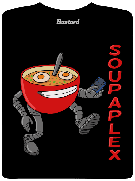 Soupaplex dětské tričko Black