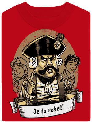 B14: S čerty nejsou žerty unisex mikina bez kapuce Red