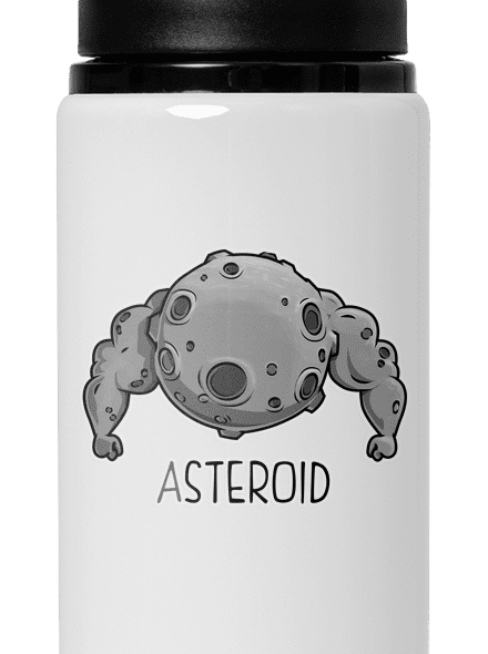 Asteroid lahev na vodu White