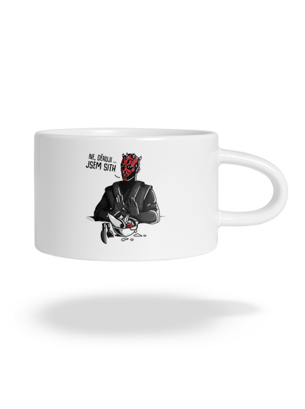 Jsem sith hrnek makronka White