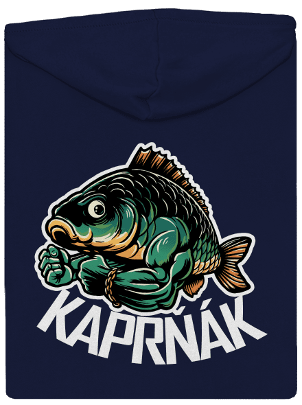 Kaprňák pánská mikina na zip Navy