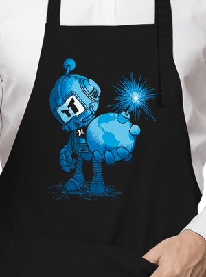 Časovaná bomba zástěra Black