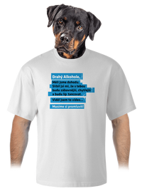 unisex tričko oversized