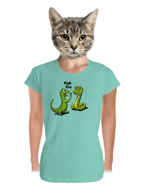 High Five dámské tričko premium Mint Mal