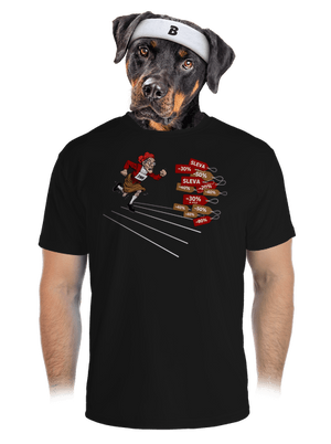 Slevy! pánské sportovní tričko Black