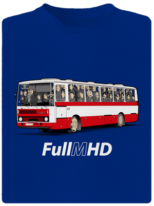 Full MHD pánské sportovní tričko Royal Blue Mal