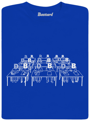 Cimrman: Debil, blbeček pánské dlouhý rukáv Royal Blue