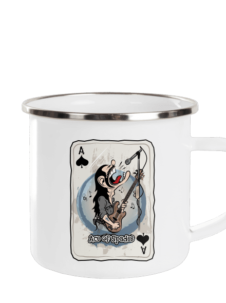 Ace of Spades plecháček White