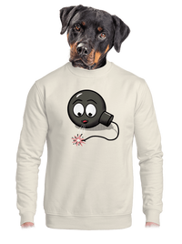 unisex mikina bez kapuce