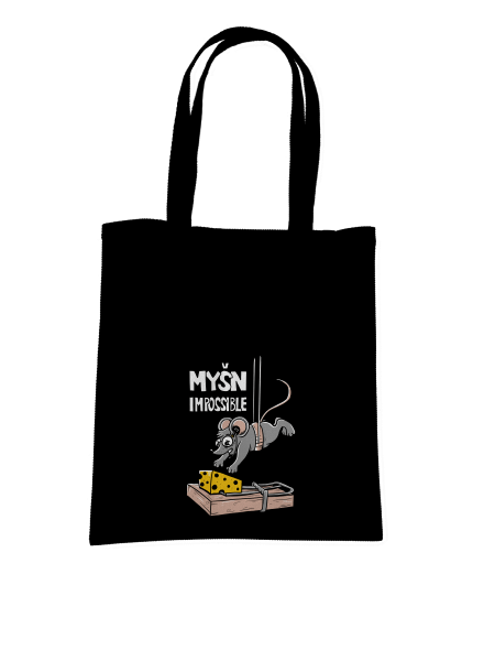 Myšn Impossible taška Black