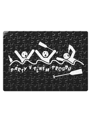 Party v plném proudu puzzle White
