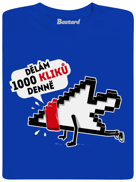 Klikař dětské tričko Royal Blue