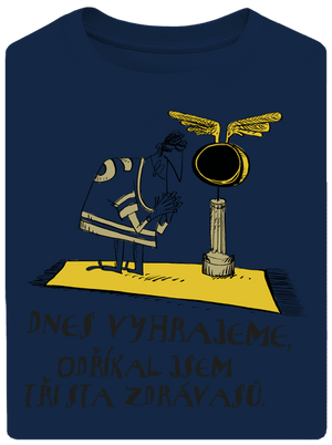 Dnes vyhrajeme unisex tričko oversized Midnight Blue