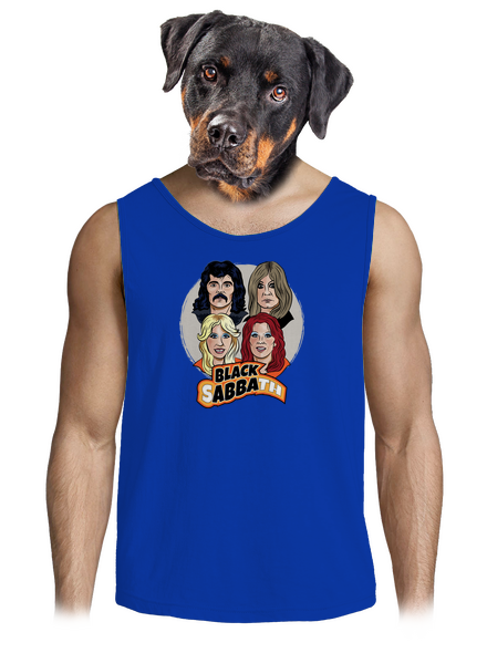 Black Abba pánské tílko Royal Blue
