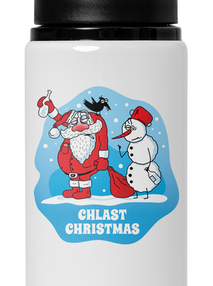 Chlast Christmas lahev na vodu White