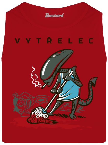 Vytřelec pánské tílko Red