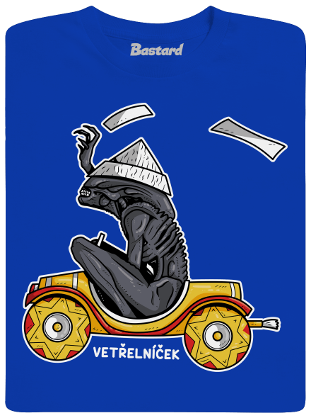 Vetřelníček dětské tričko Royal Blue