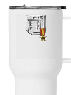 Jízdní řád termohrnek White