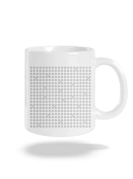NYX 20 let klasický hrnek White