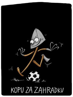 Kopu za zahrádku  pánská mikina na zip Black