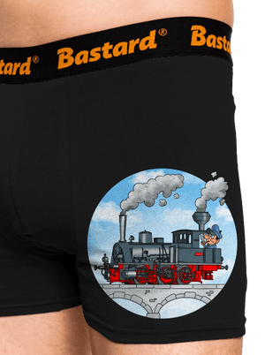 Kouř z komína boxerky Black