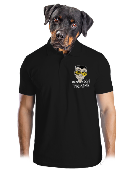 Věčný třicátník pánská polokošile Black