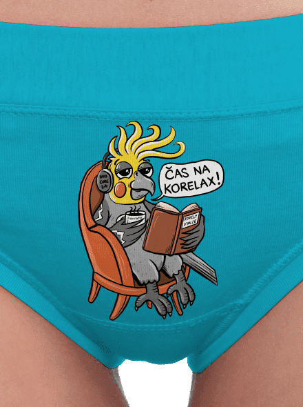 Korelax dámské kalhotky Turquoise