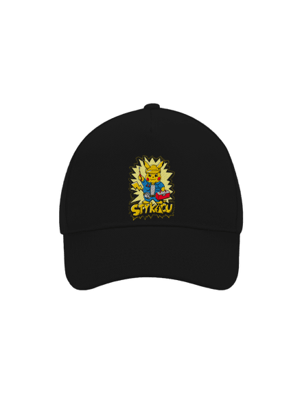 Stykaču kšiltovka baseballka Black