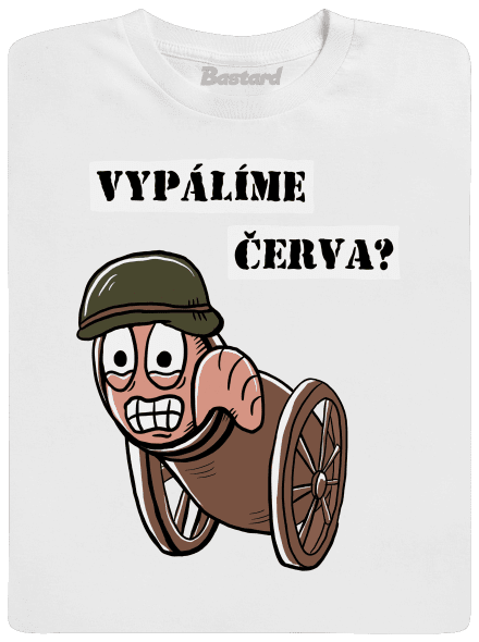 Vypálíme červa? dětské tričko White