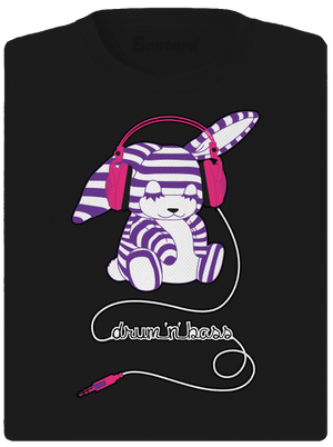 DNB dámské sportovní tričko Black