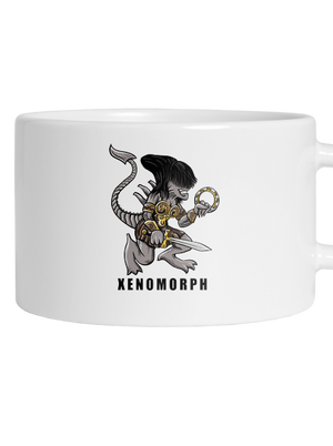 Xenomorph hrnek makronka White