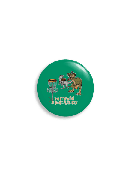 Puttování s dinosaury placka uni