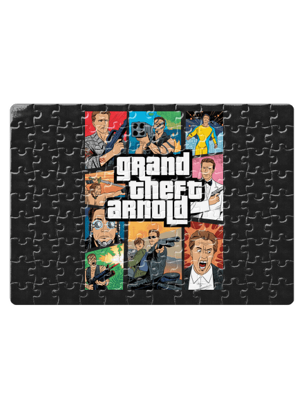 Grand Theft Arnold puzzle White