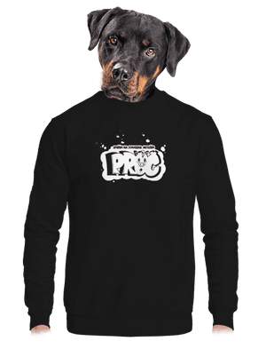 unisex mikina bez kapuce