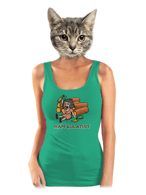 Mám kulatiny dámské tílko klasické Mint Mal