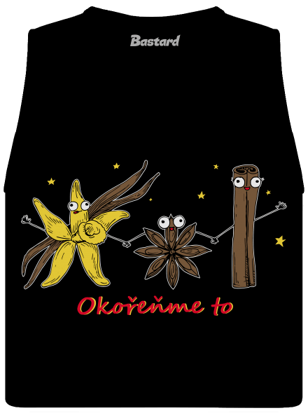 Okořeňme to dámské tílko volné Black