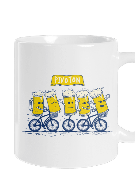 Pivoton klasický hrnek White