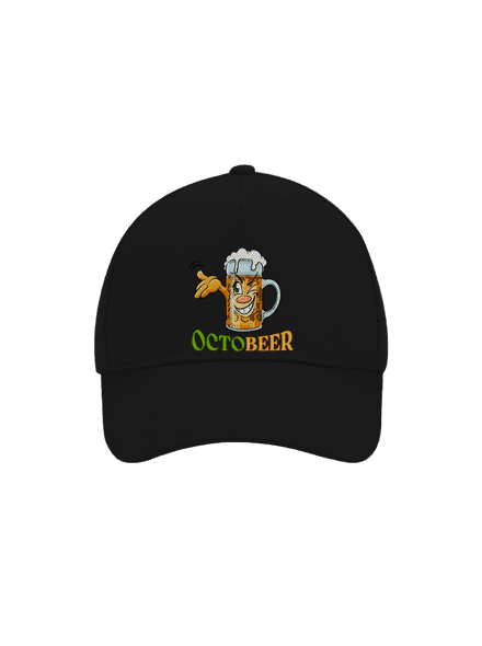 Octobeer kšiltovka baseballka Black