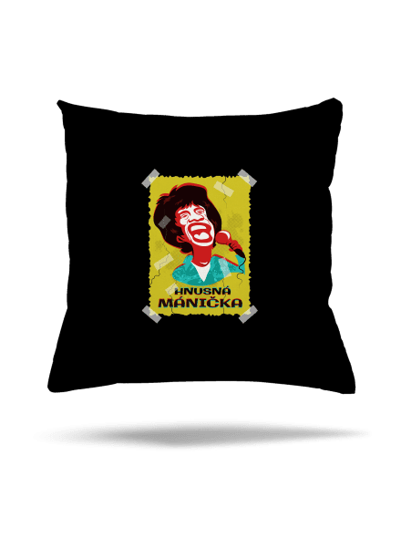 Mánička polštář Black