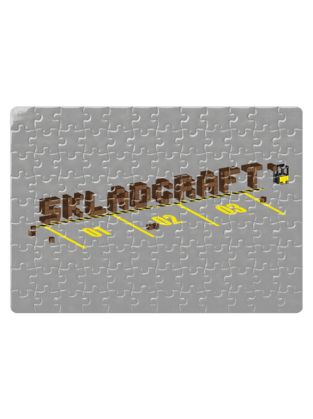 Skladcraft puzzle White
