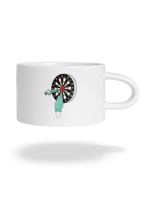 Zásah hrnek makronka White