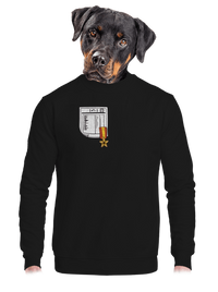 unisex mikina bez kapuce