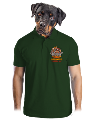 Co Doom dal pánská polokošile Bottle Green Mal